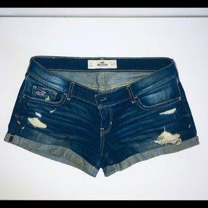 Hollister jean shorts